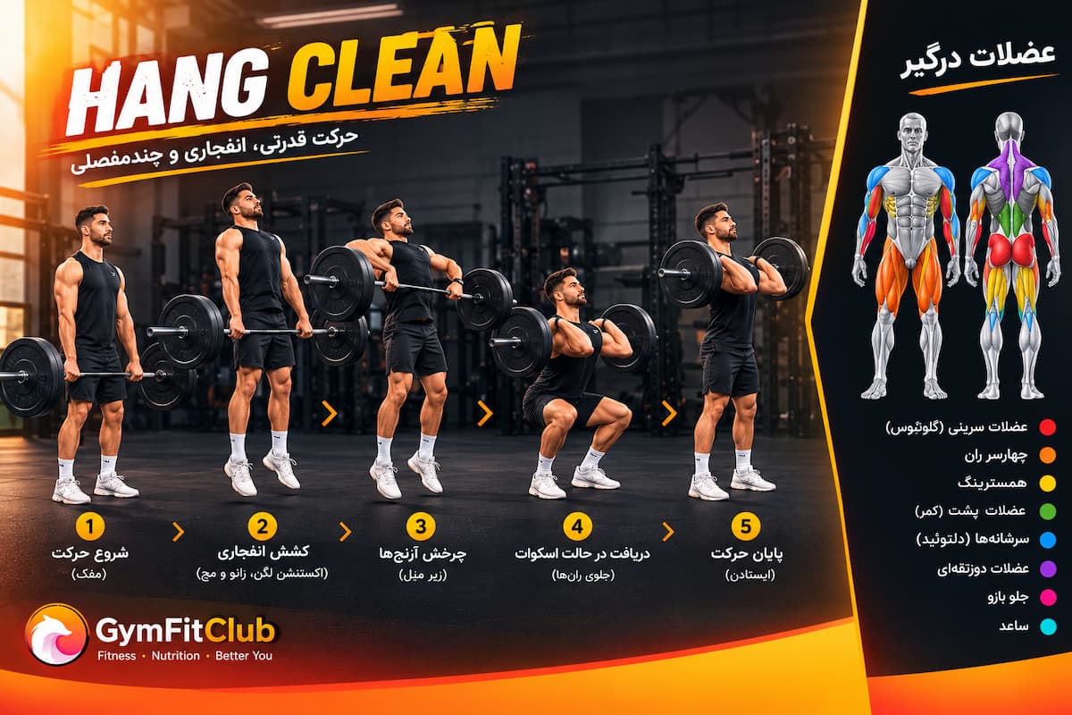 اینفو گرافیک حرکت هنگ کلین