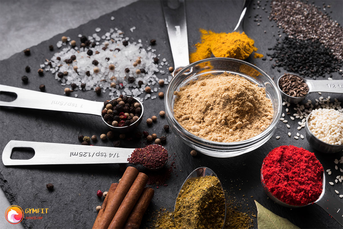 تصویر تعدادی ادویه و گیاهان چربی سوز