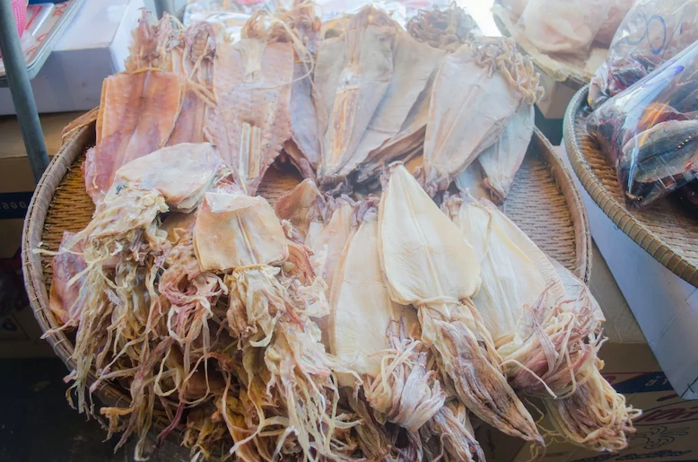 ماهی مرکب کره ای خشک