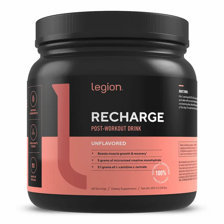 کراتین لژیون ریچارچ- بدون طعم (Legion Recharge - Unflavored)